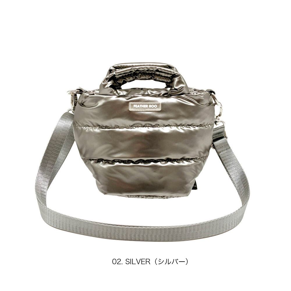 日本代購【 2026秋冬新商品 日本直送  ROOTOTE 羽絨 迷你手袋 Baby Feather Roo Tote Bag 】