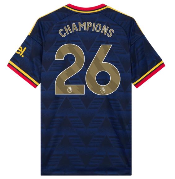 🍌重溫經典香蕉傳奇 Adidas Arsenal 阿仙奴 2026-27 作客 Authentic 球員版長袖球衣 (可加印字章) KB9968