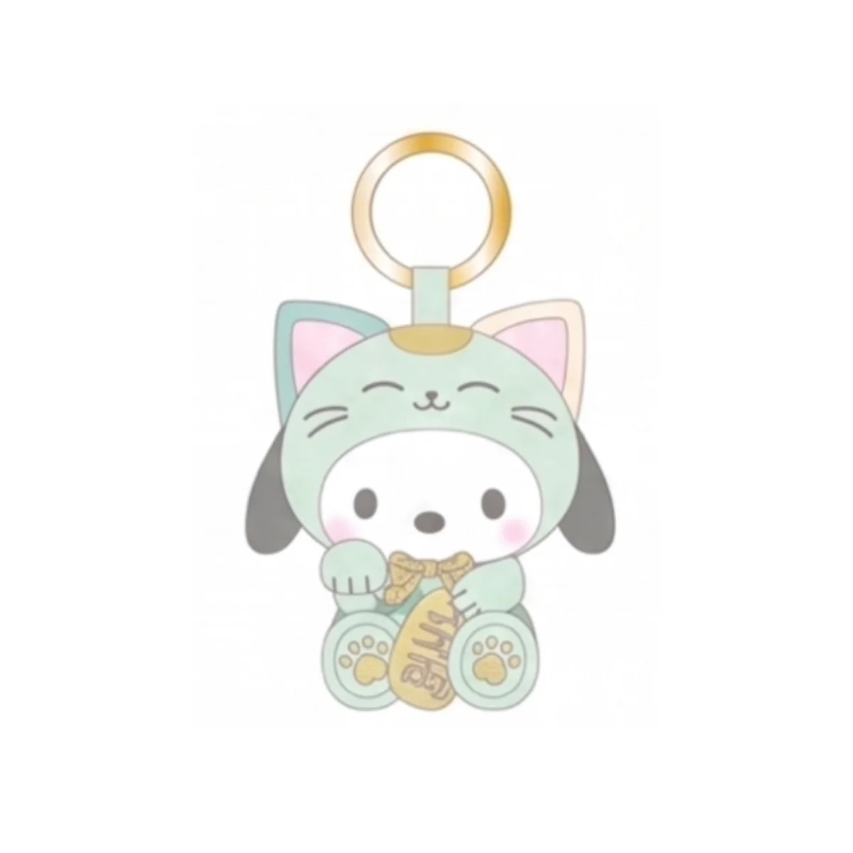 預訂 | 日本版 Sanrio 招財貓系列公仔掛件