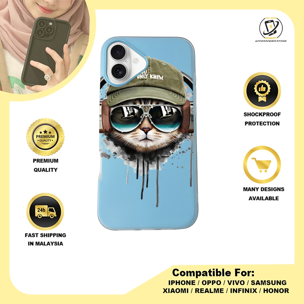 JELLY CASE PHONE FOR IPHONE - DESIGN CAT C