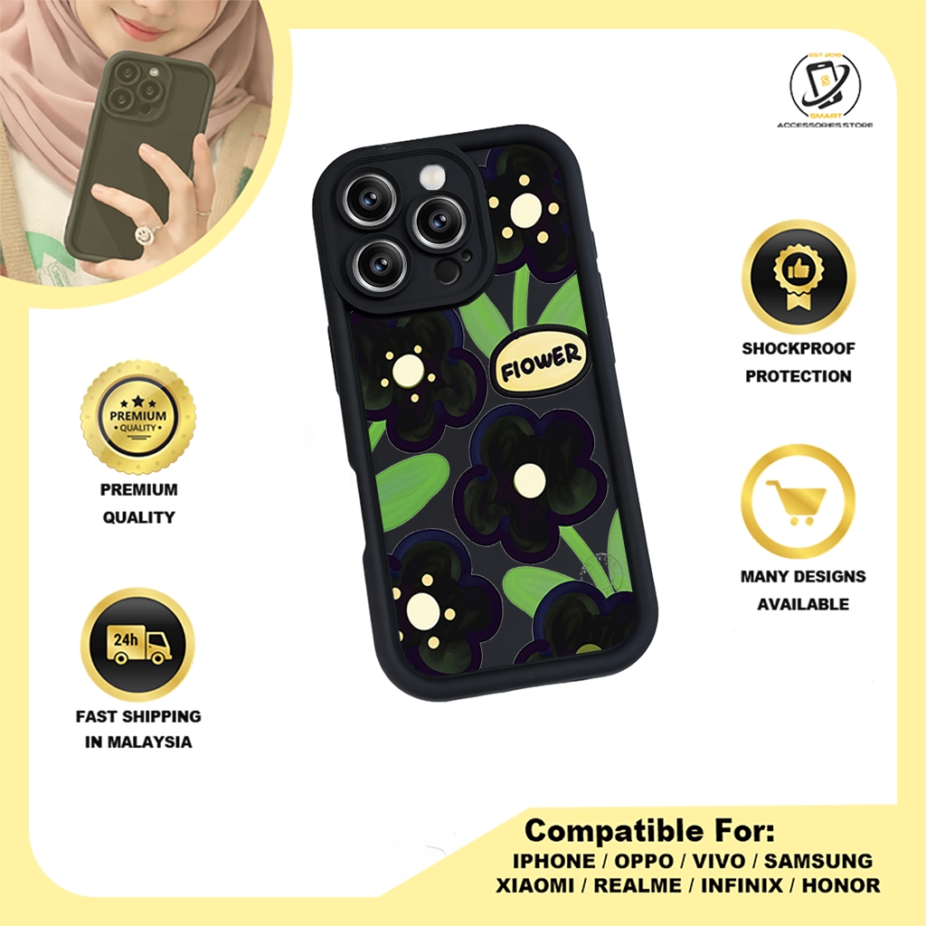 TPU DESIGN CASE PHONE FOR SAMSUNG - DESIGN FLOWER Z