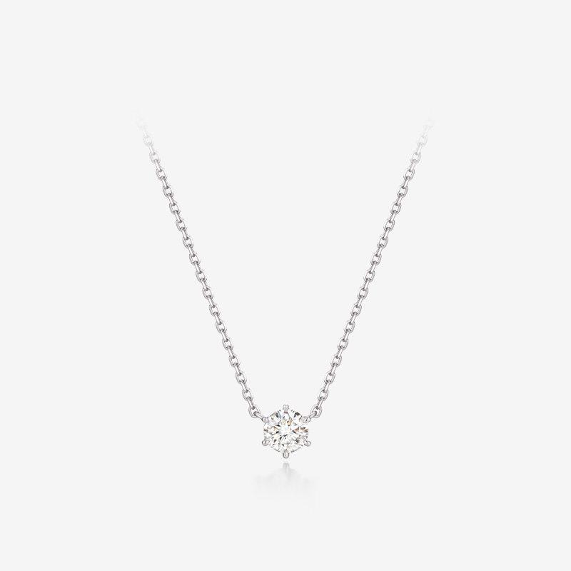 DIDIER DUBOT Sensuelle Platinum 鑽石頸鏈 (JDSNJ5F05HC)