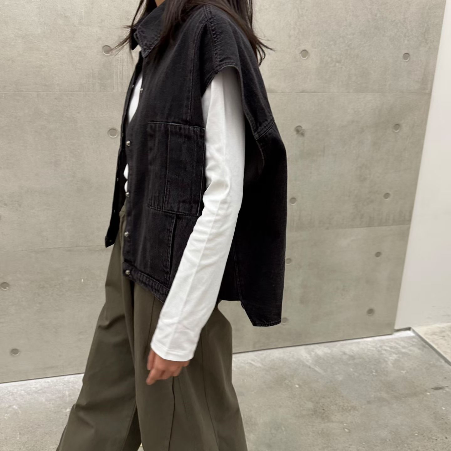 Eyeful 牛仔背心外套