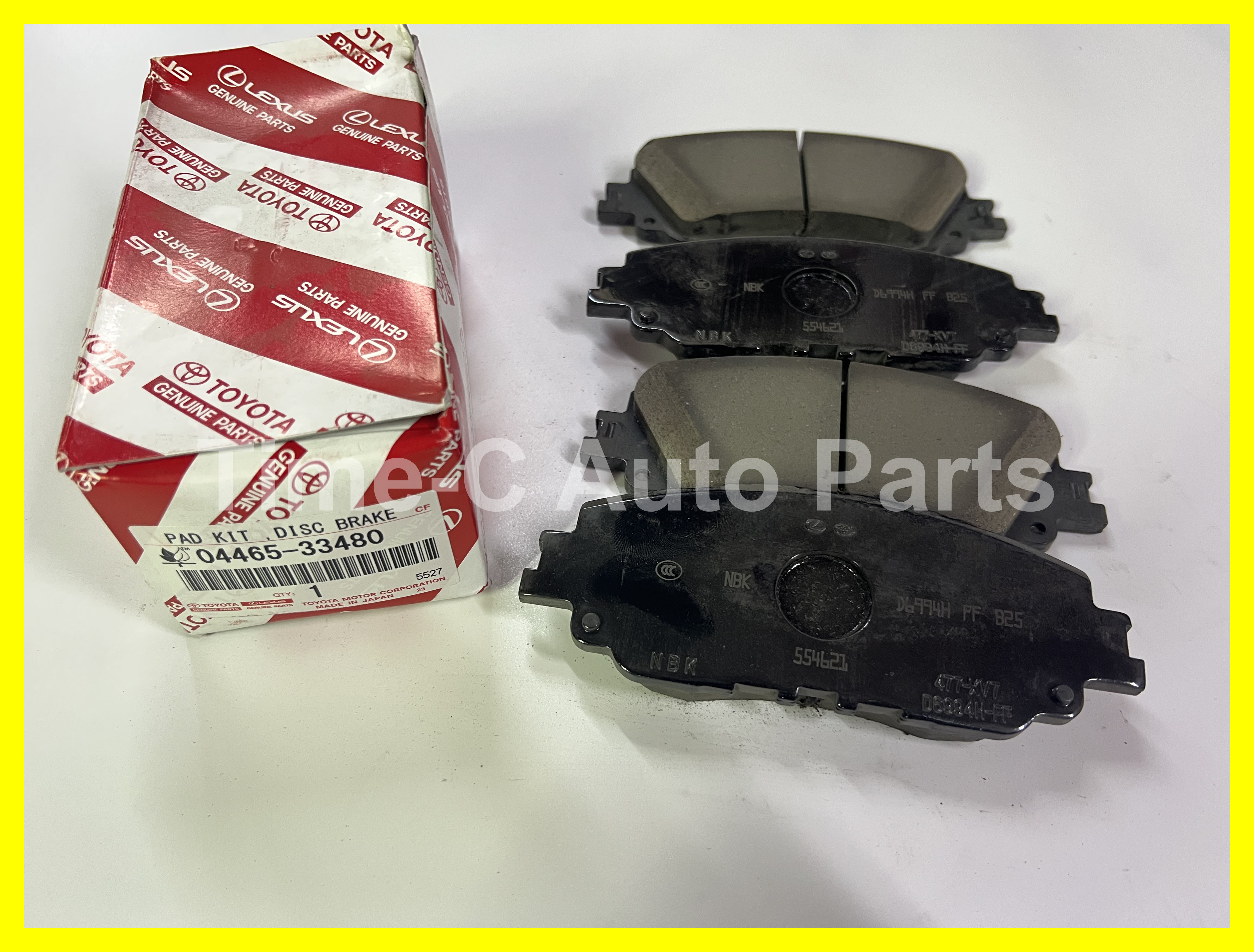 頭煞車皮 04465-33480 - Toyota Noah Voxy 90系