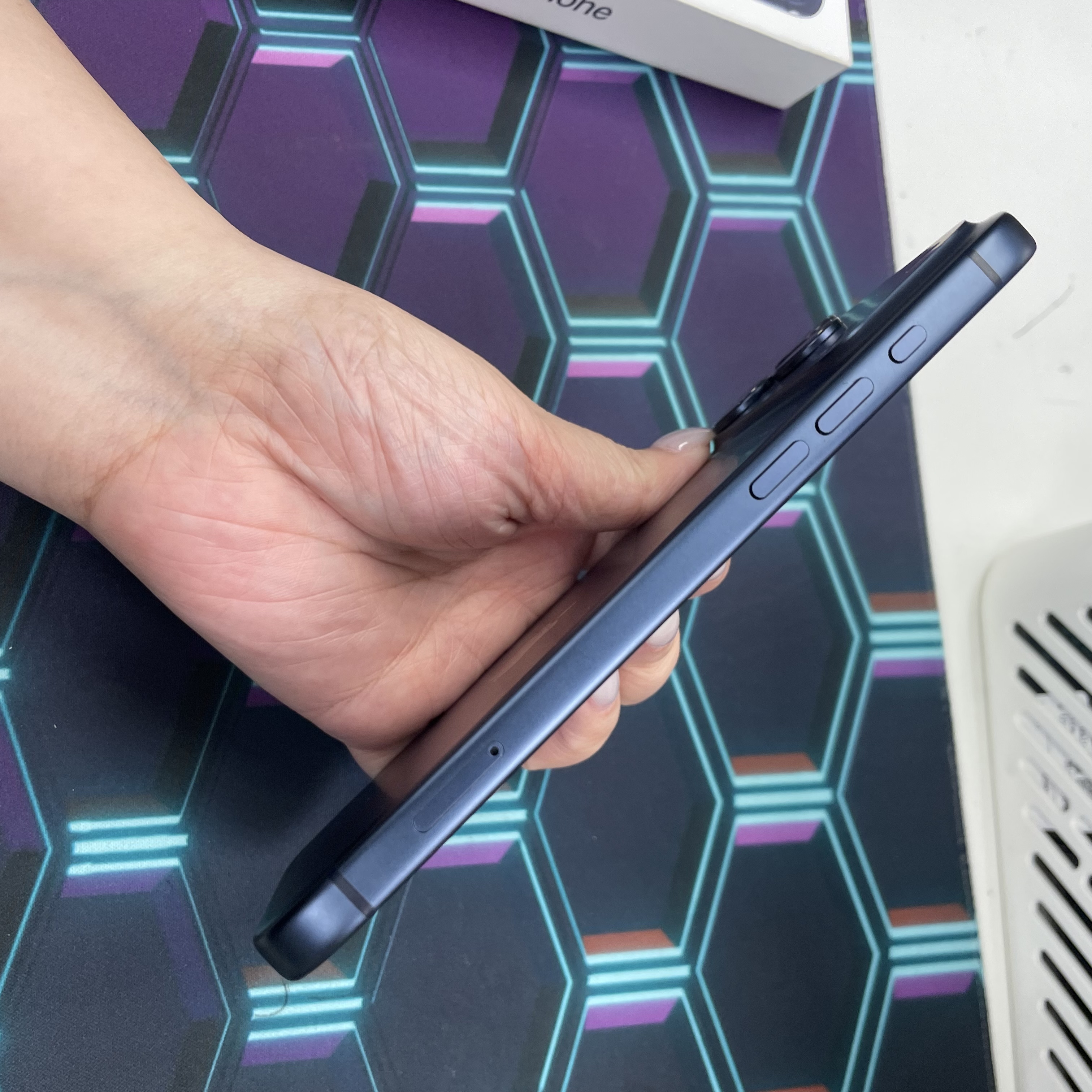 *6558 17 Pro max 完美機 1TB 電100 藍色 blue
