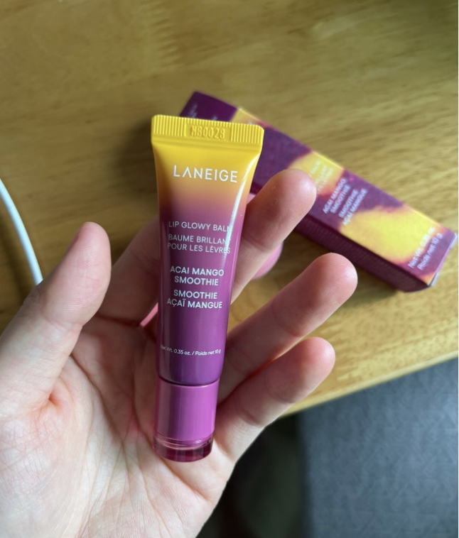夏日限定｜韓國 LANEIGE 全新 巴西莓芒果冰沙 潤唇膏 10g｜Lip Glowy Balm