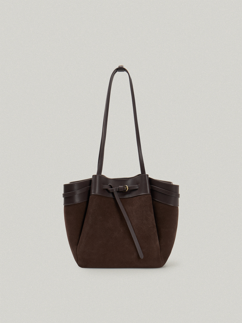 ANTHOS BAG-SUEDE (BROWN)