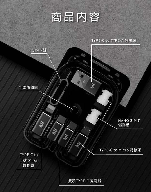 旅遊隨行卡l體積小l內置手電筒l無線充電l適合在外工作旅遊l旅行|付款後3-5個工作天發貨