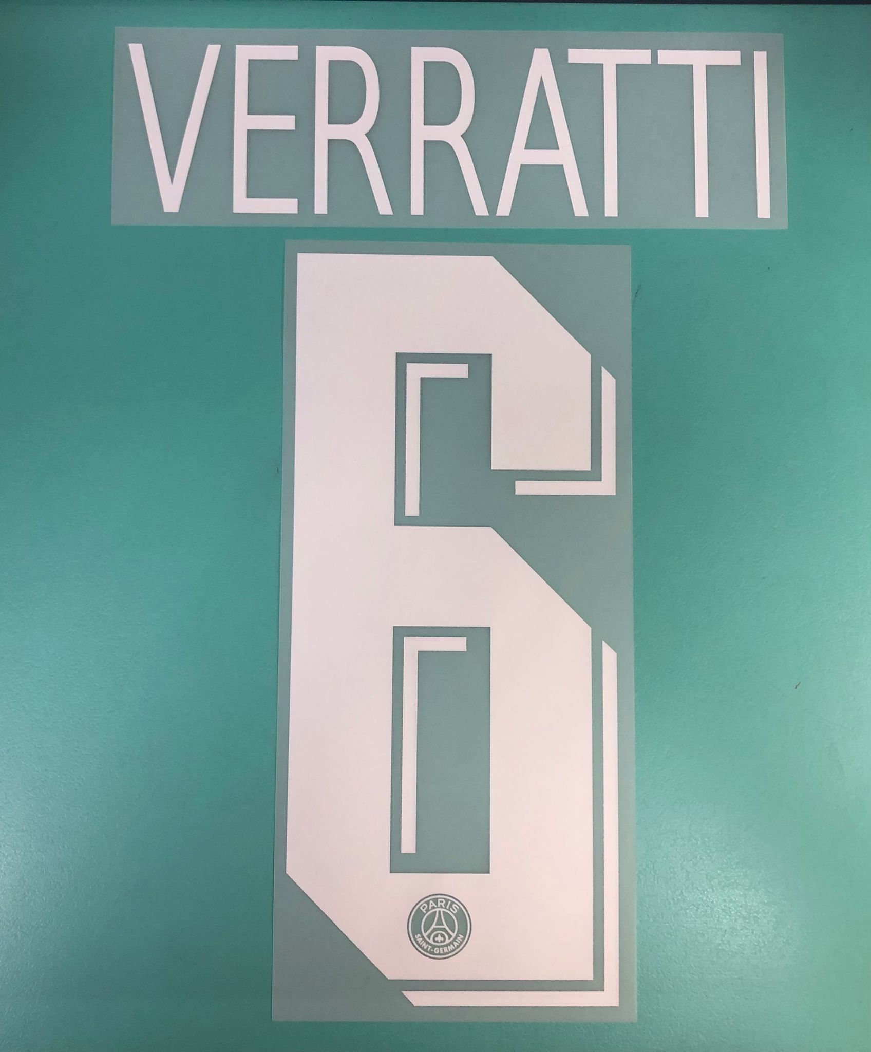 2019-20 PSG X Jordan 4th Nameset #6 VERRATTI