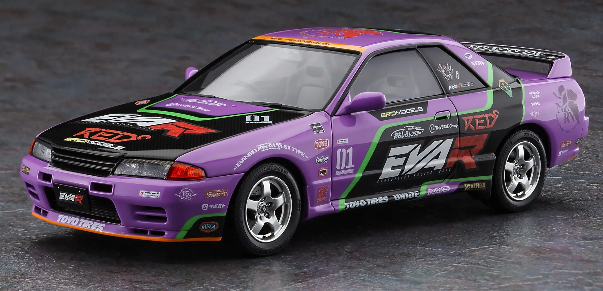 1/24 EVA RT Unit-01 Skyline R32 GT-R