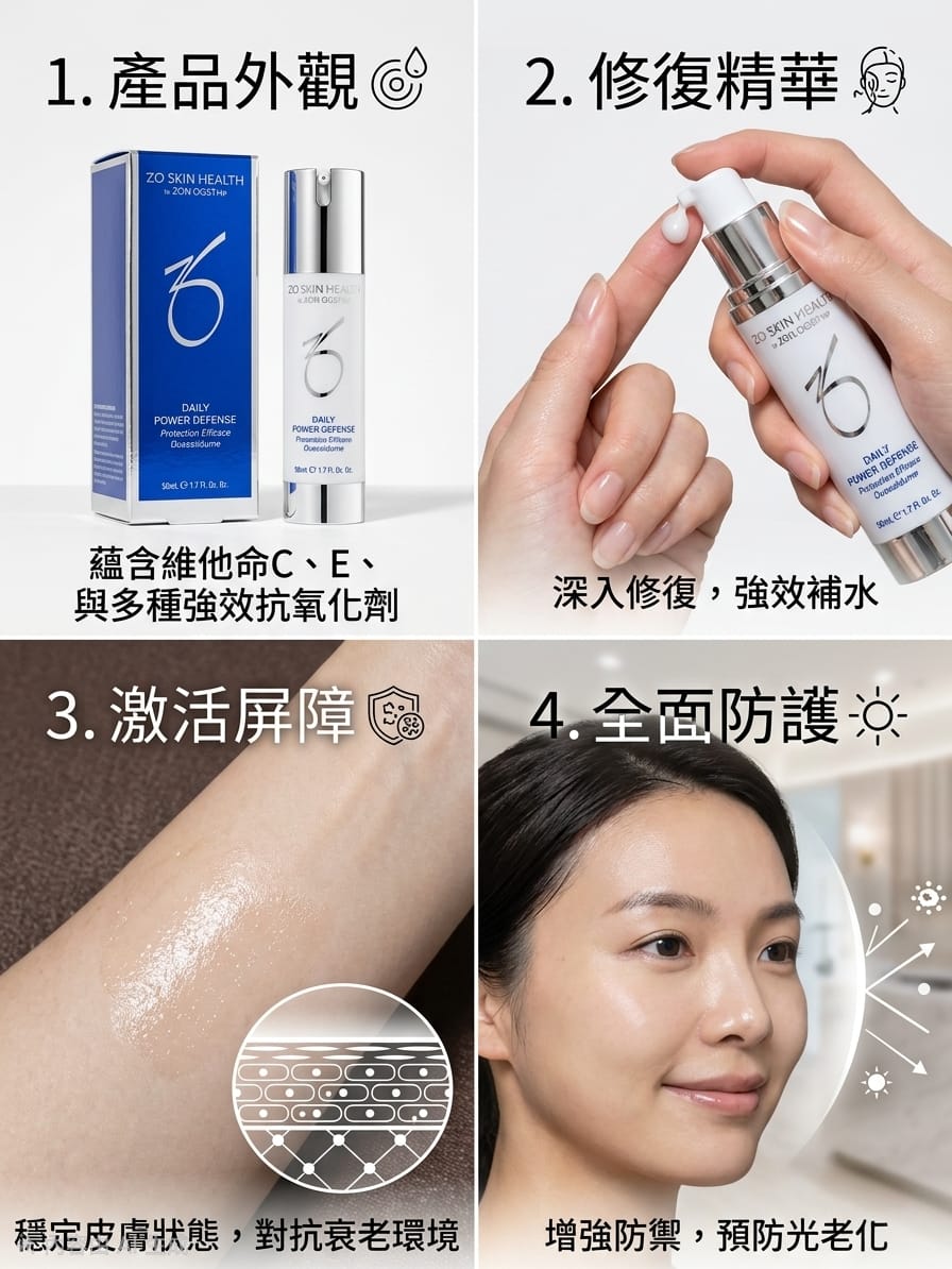 ZO SKIN HEALTH-Daily Power Defense (紫外線修復抗氧精華)   (50ml)