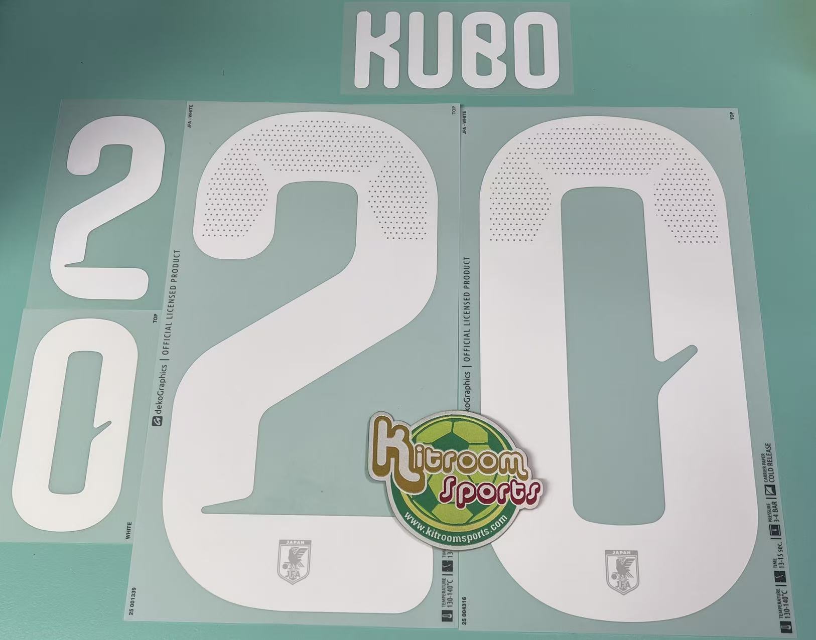 2026 World Cup Japan Home Nameset #20 KUBO