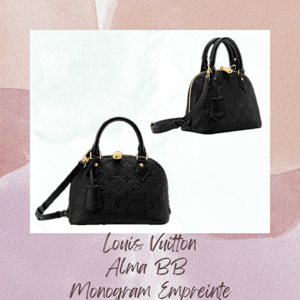 Louis Vuitton Alma BB (M46990/N40606/M23666/N40902/M26409/M2A357)