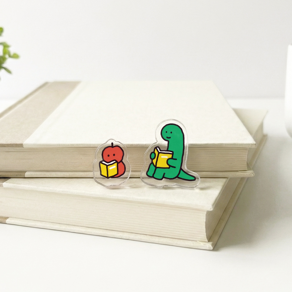 【台灣7-11 預購】JOGUMAN 壓克力耳環（BRACHIO&APPLE）C款