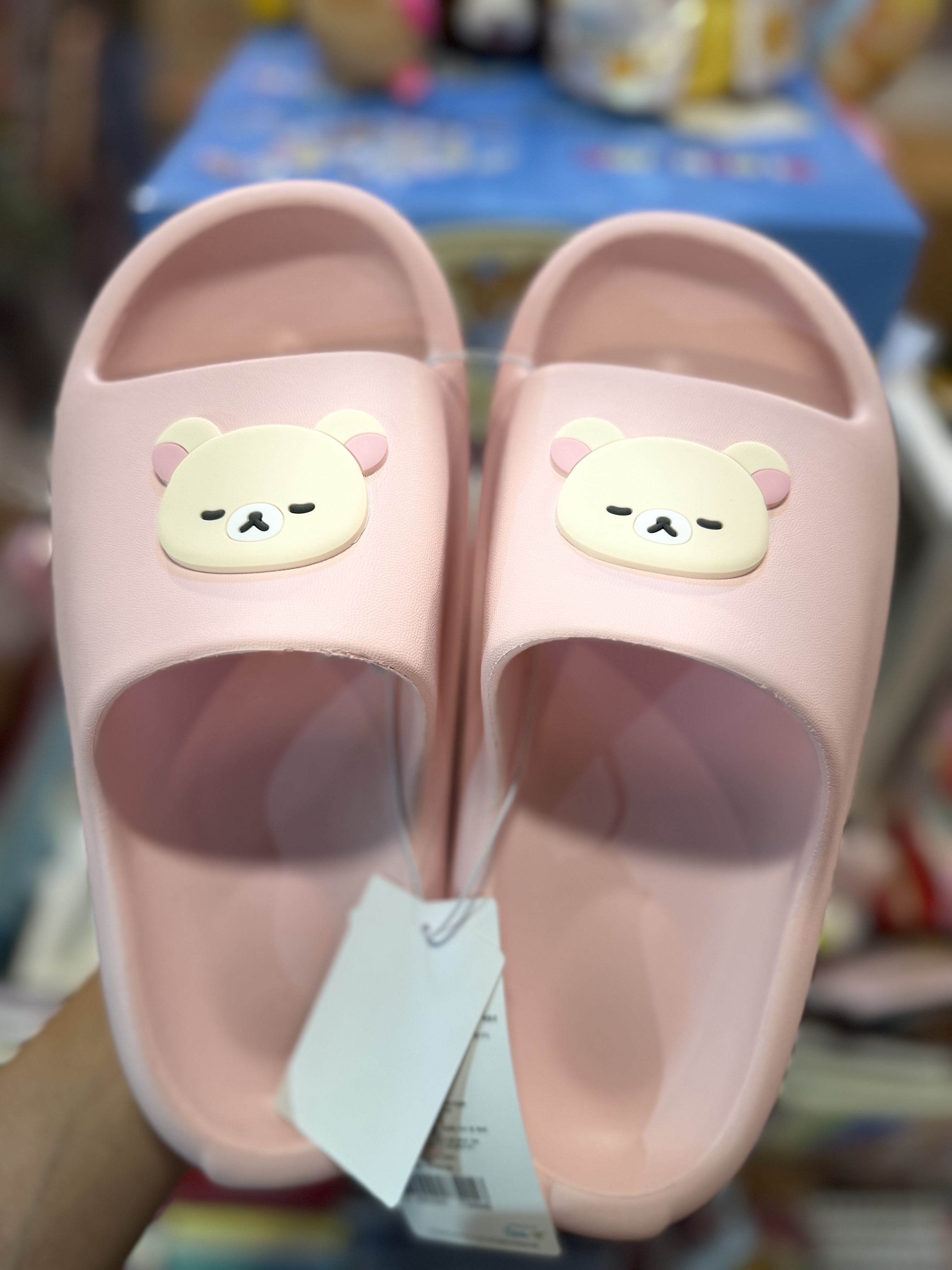 《預約貨品》全新韓國限定 Rilakkuma居家拖鞋