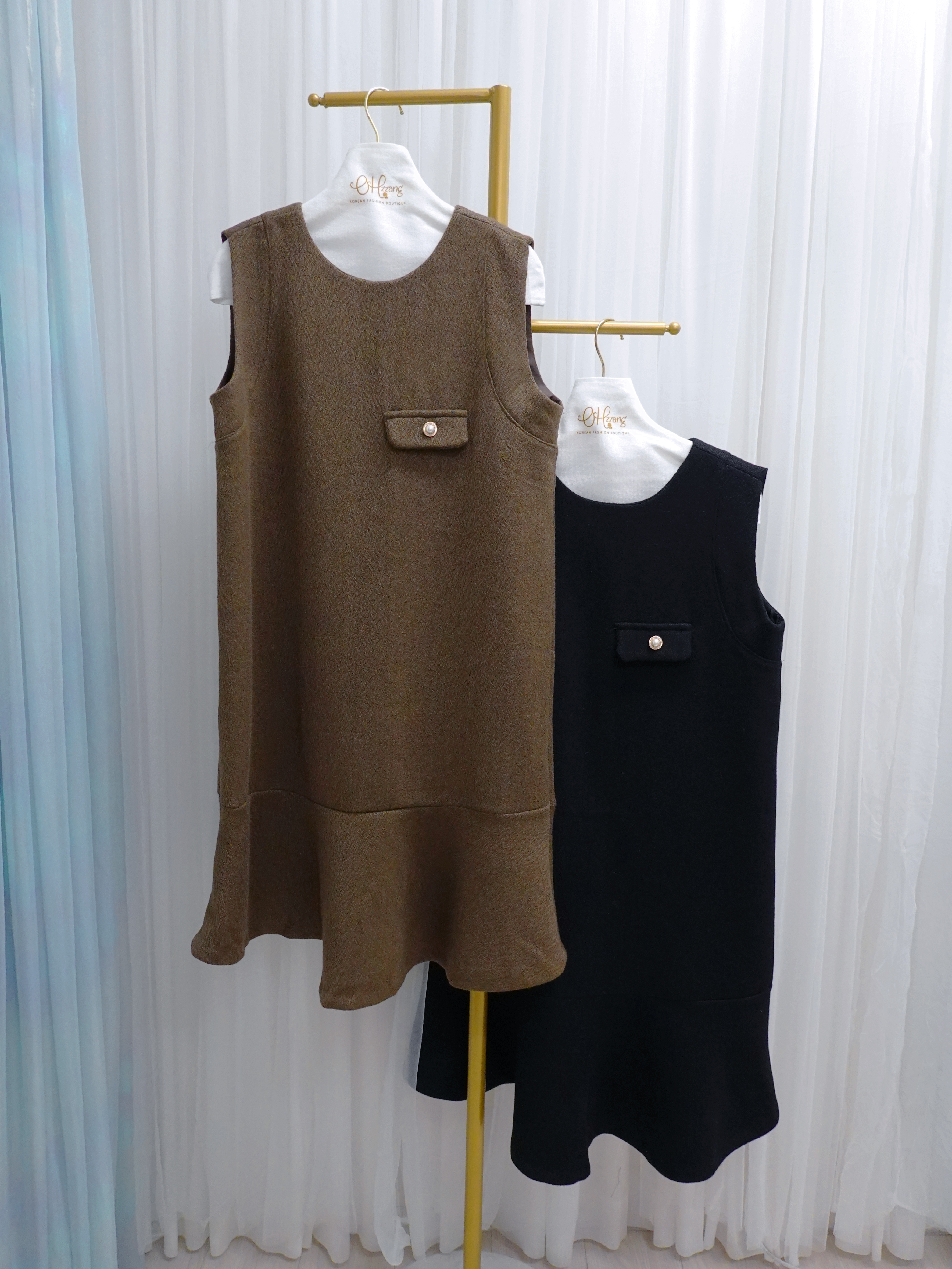 OPS06_12A 小香風魚尾背心OPS (2色)