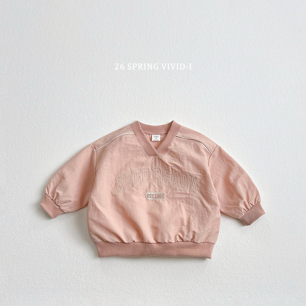 🌸預訂 韓國直送🌸🇰🇷VIVIDI四色棒球風刺繡防風寬鬆上衣