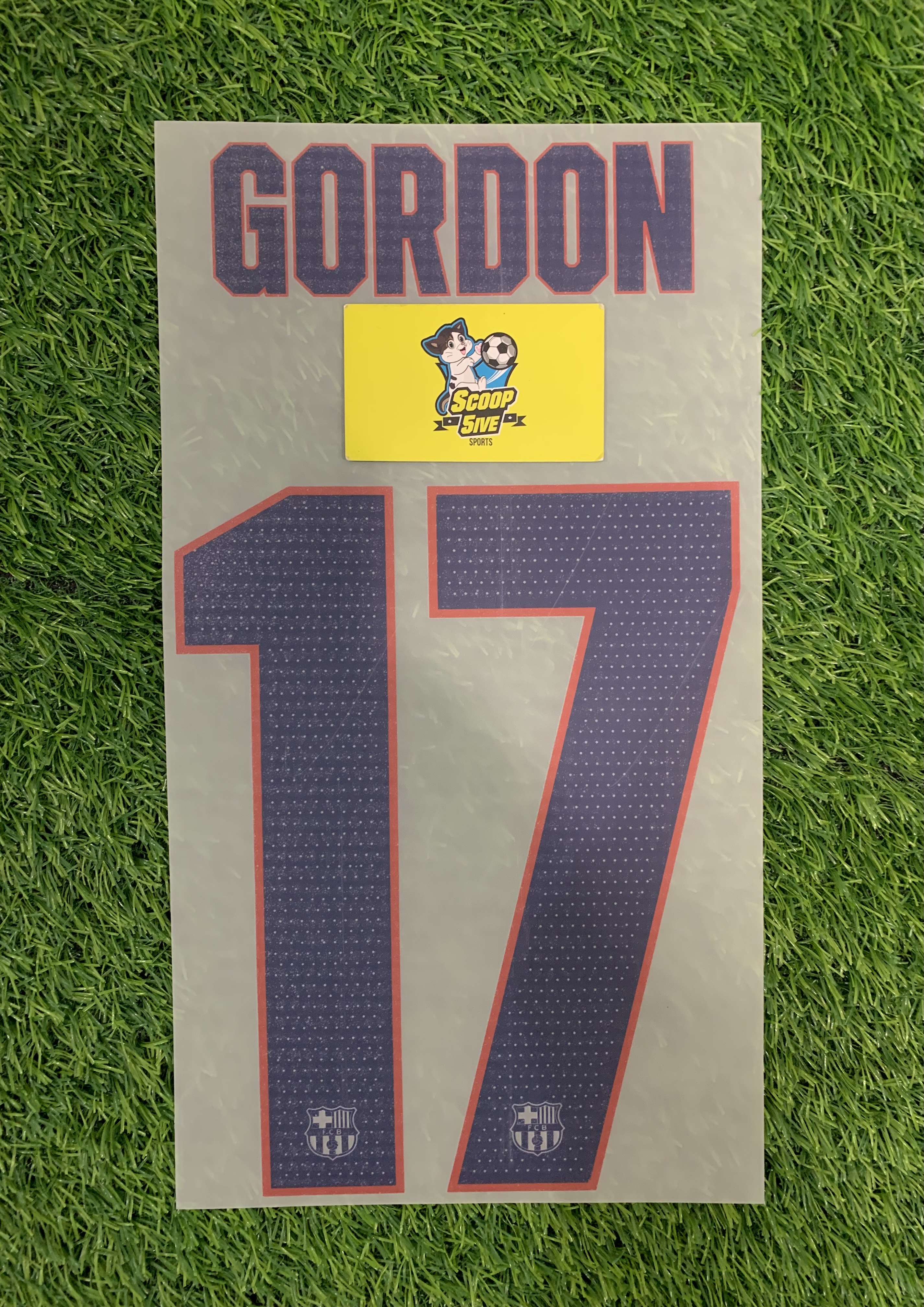 2026-27 巴塞隆拿 二客 盃賽字 17 Gordon