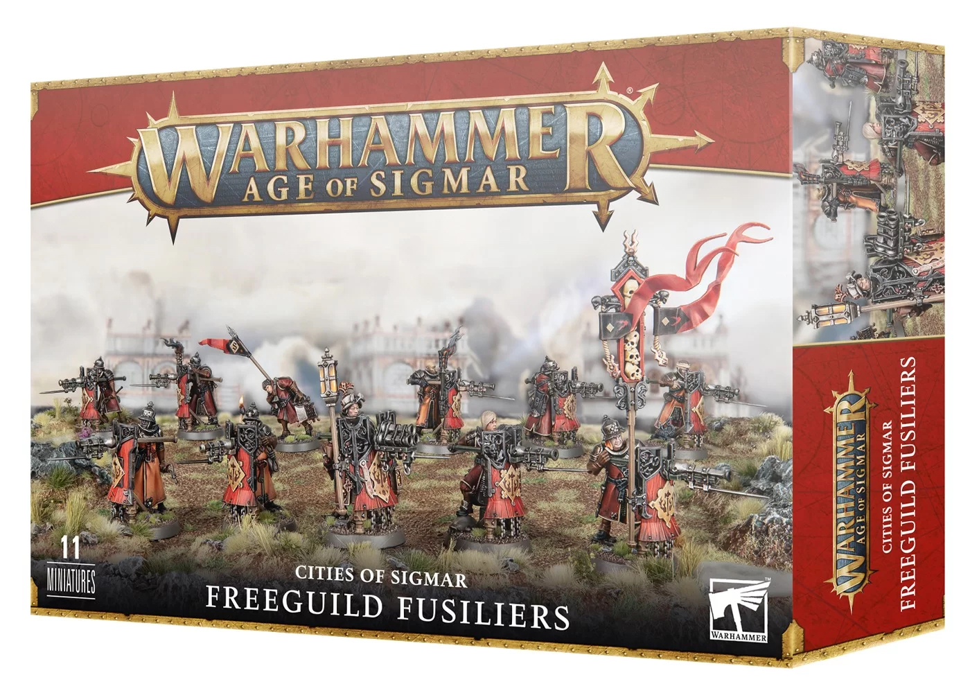 CITIES OF SIGMAR: FREEGUILD FUSILIERS