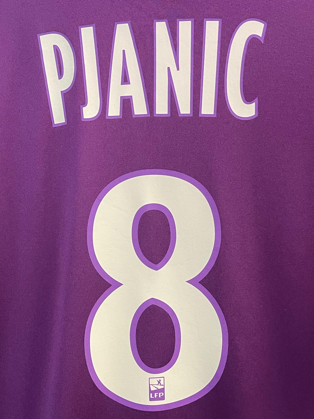 2011-12 Lyon Away Shirt #8 PJANIC Size L 