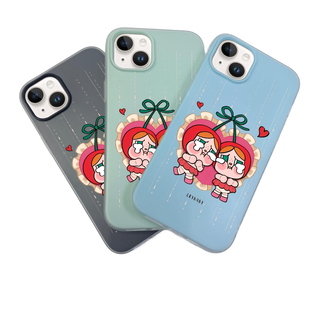 JELLY CASE PHONE FOR IPHONE - DESIGN CRYBABY C
