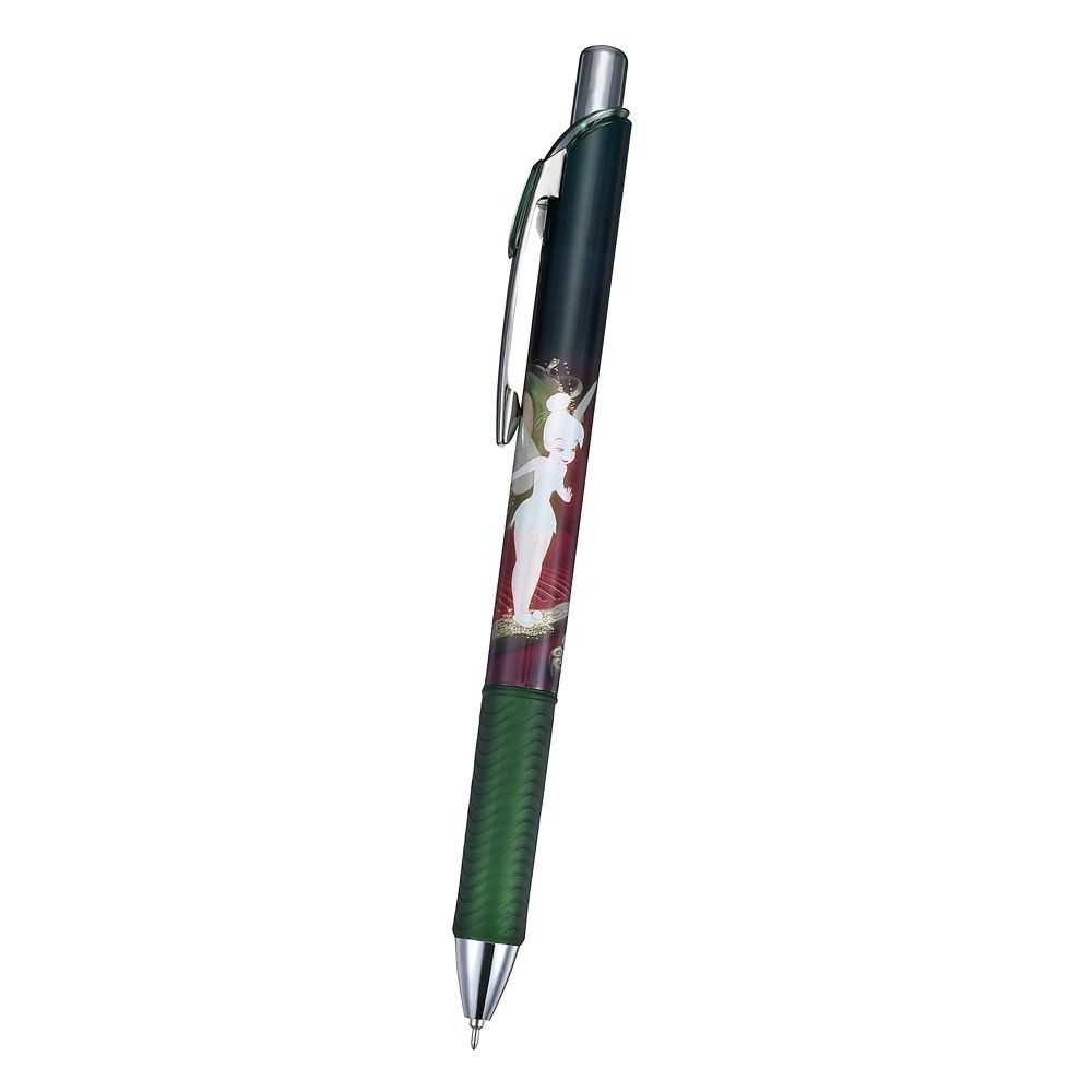 現貨｜【日本 Disney Store 限定】Tinker Bell 奇妙仙子 日本製 Pentel EnerGel 0.5mm 黑色 啫喱筆 209015