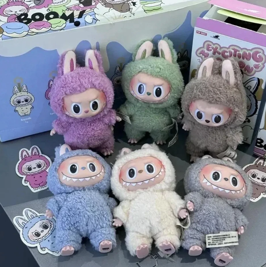 Labubu《THE MONSTERS》— 閃電馬卡龍 軟膠臉盲盒