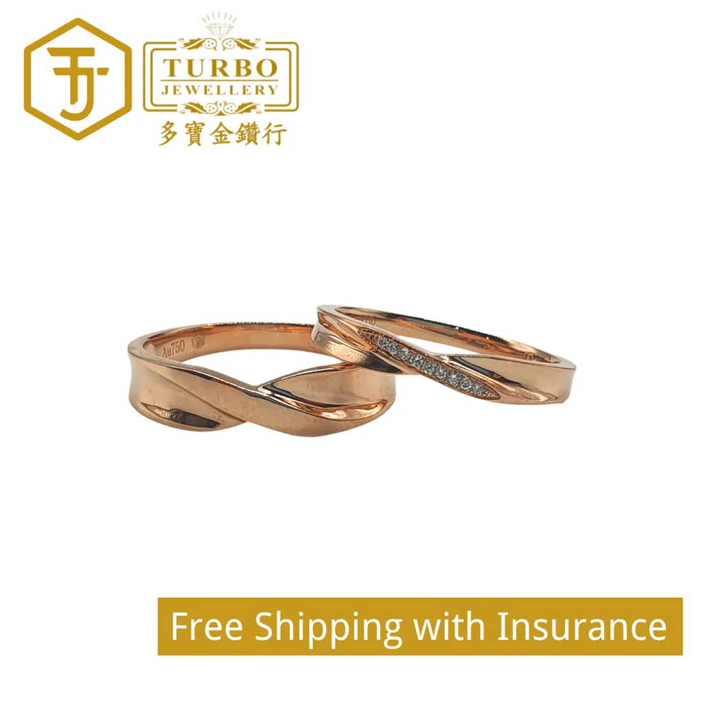 TURBO [750RG] Destiny Rose Gold Ring 缘系红金戒指