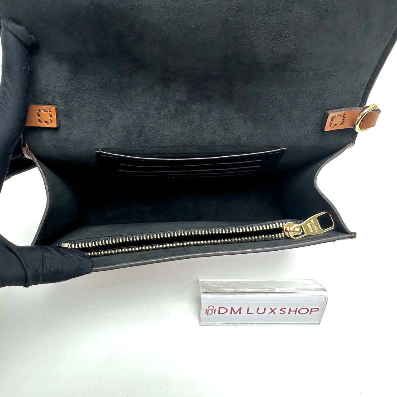 LV Reverse Monogram Dauphine WOC GHW