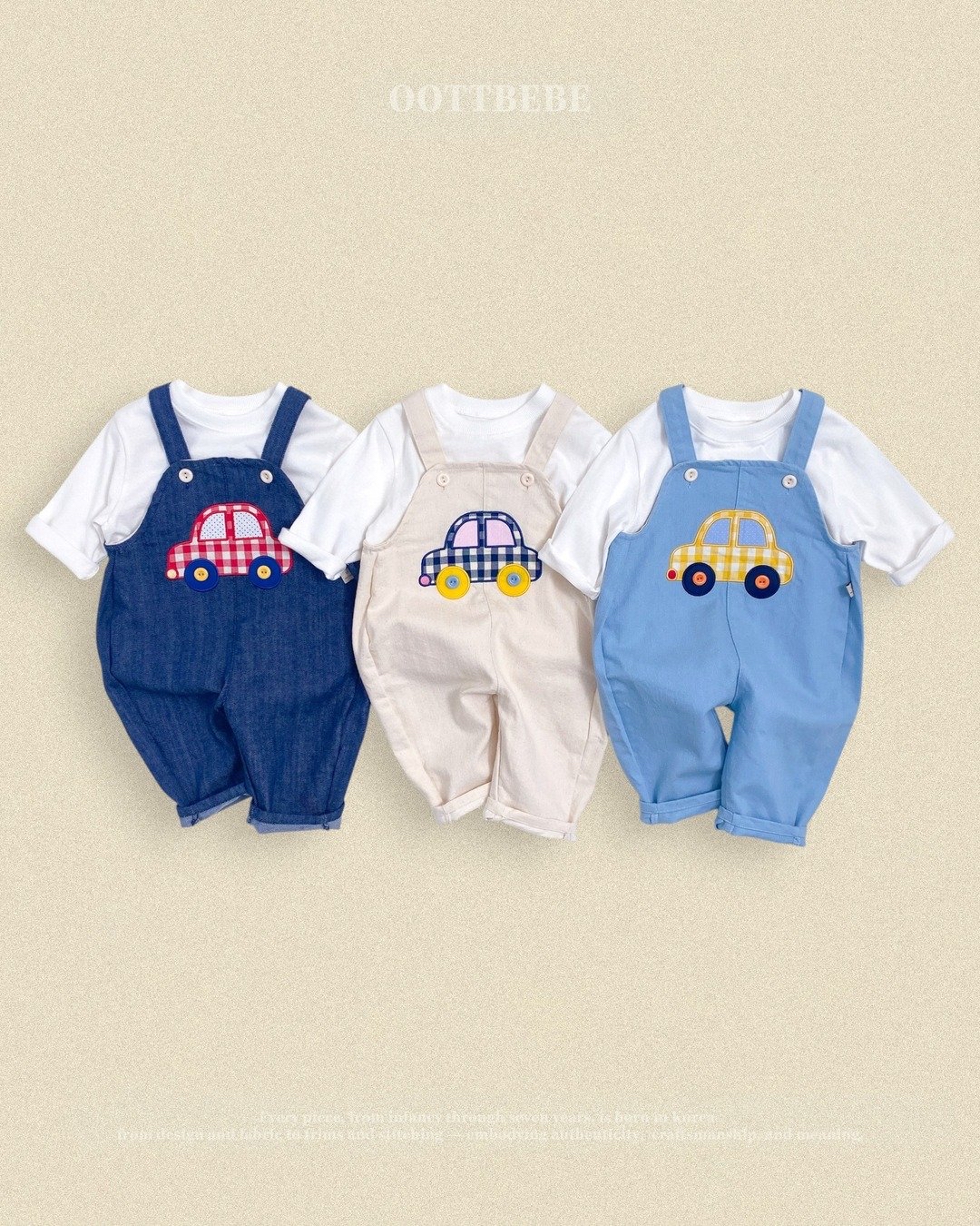 OOTT | Boongboong-i Denim Overalls