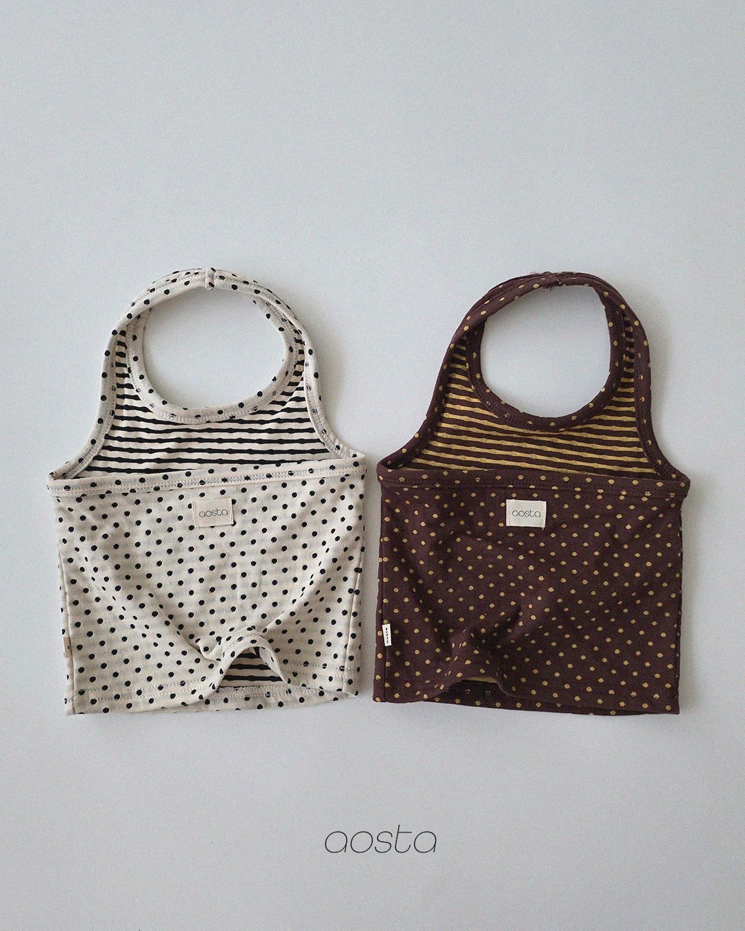 Aosta | [Choco Chip Halter Neck]