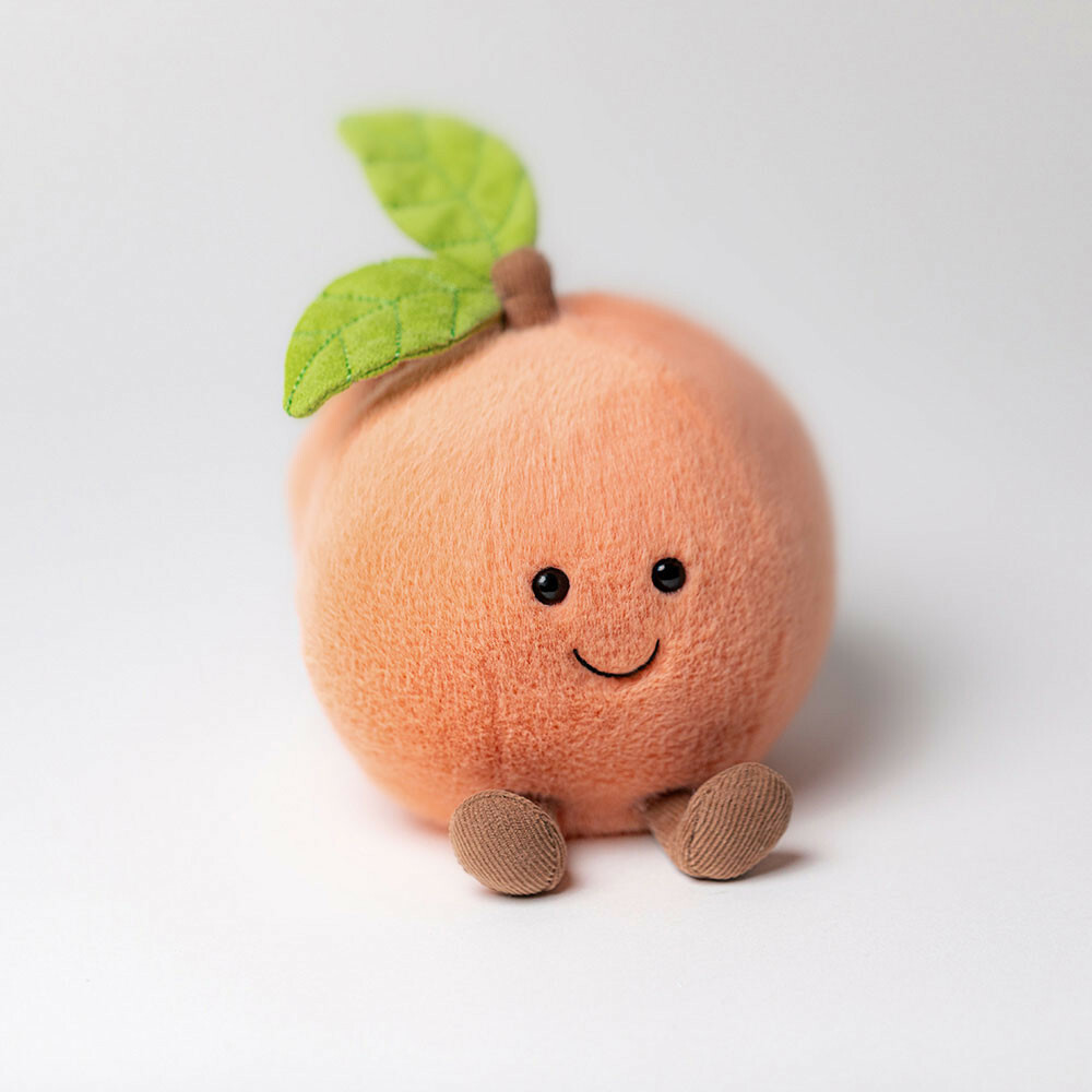 JELLYCAT Amuseables Peach 趣味桃 細毛版