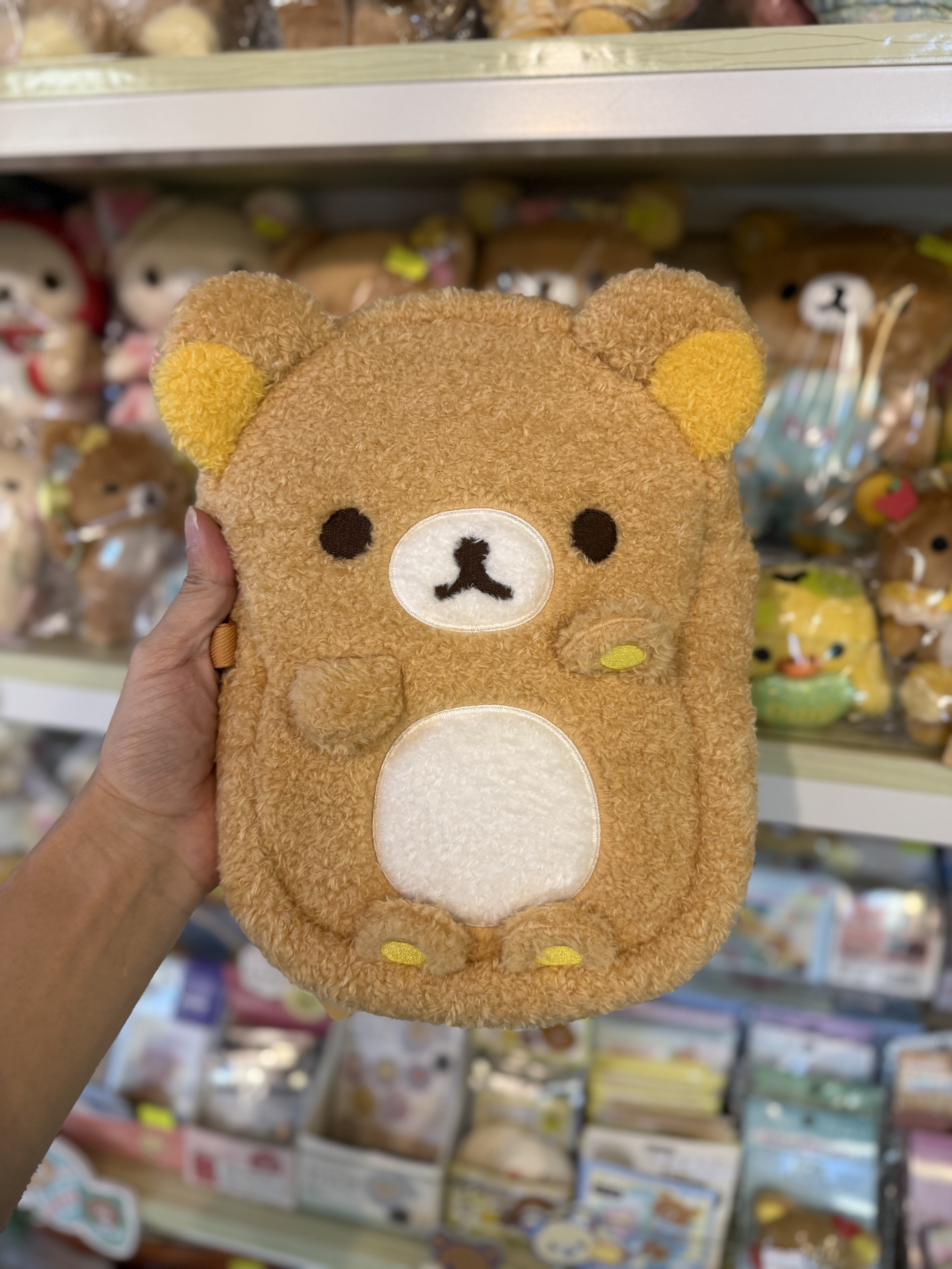 《現貨》全新Rilakkuma毛毛斜孭袋