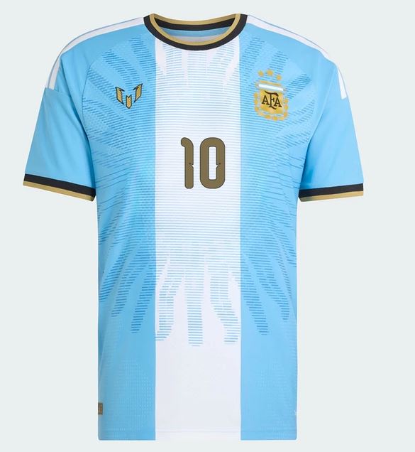 訂閱補貨通知提示 🔥 Adidas x Messi 美斯阿根廷紀念球員版球衣 (連MESSI金色印字) LD3317