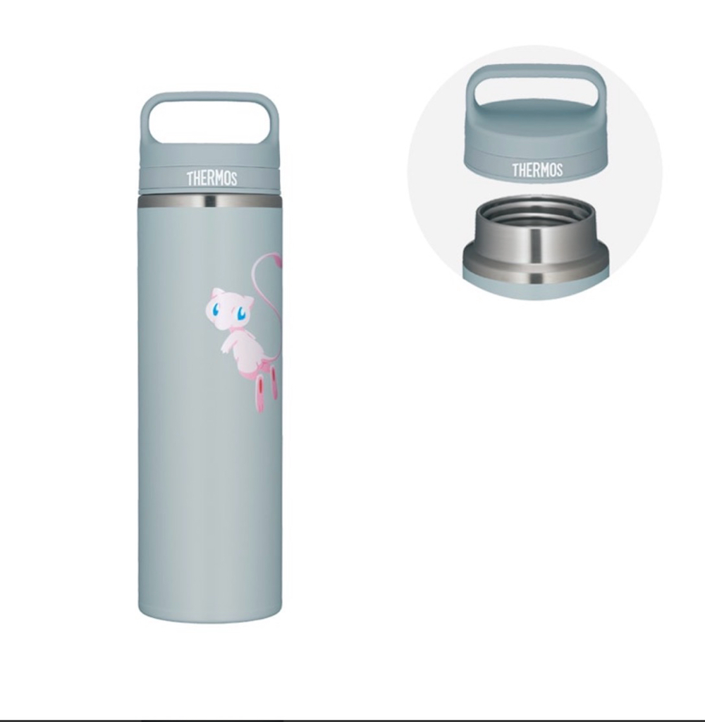 ✨連線商品需補運費✨THERMOS Pokemon聯名 真空斷熱保溫瓶 (600ml)
