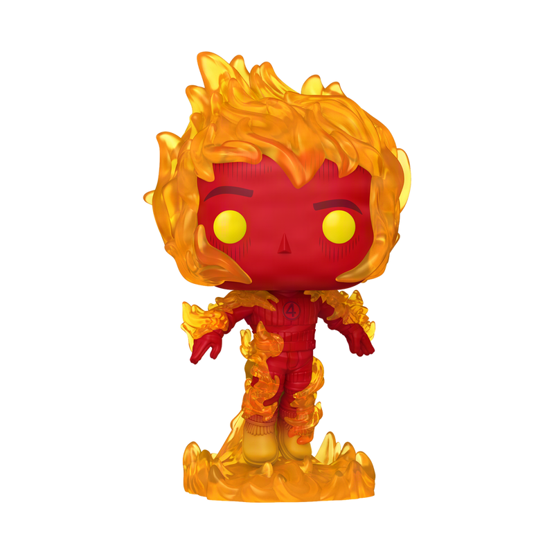 📦訂購 英國代購 Funko POP! Marvel Human Torch (Fantastic Four: First Steps) Figure 神奇四俠 模型