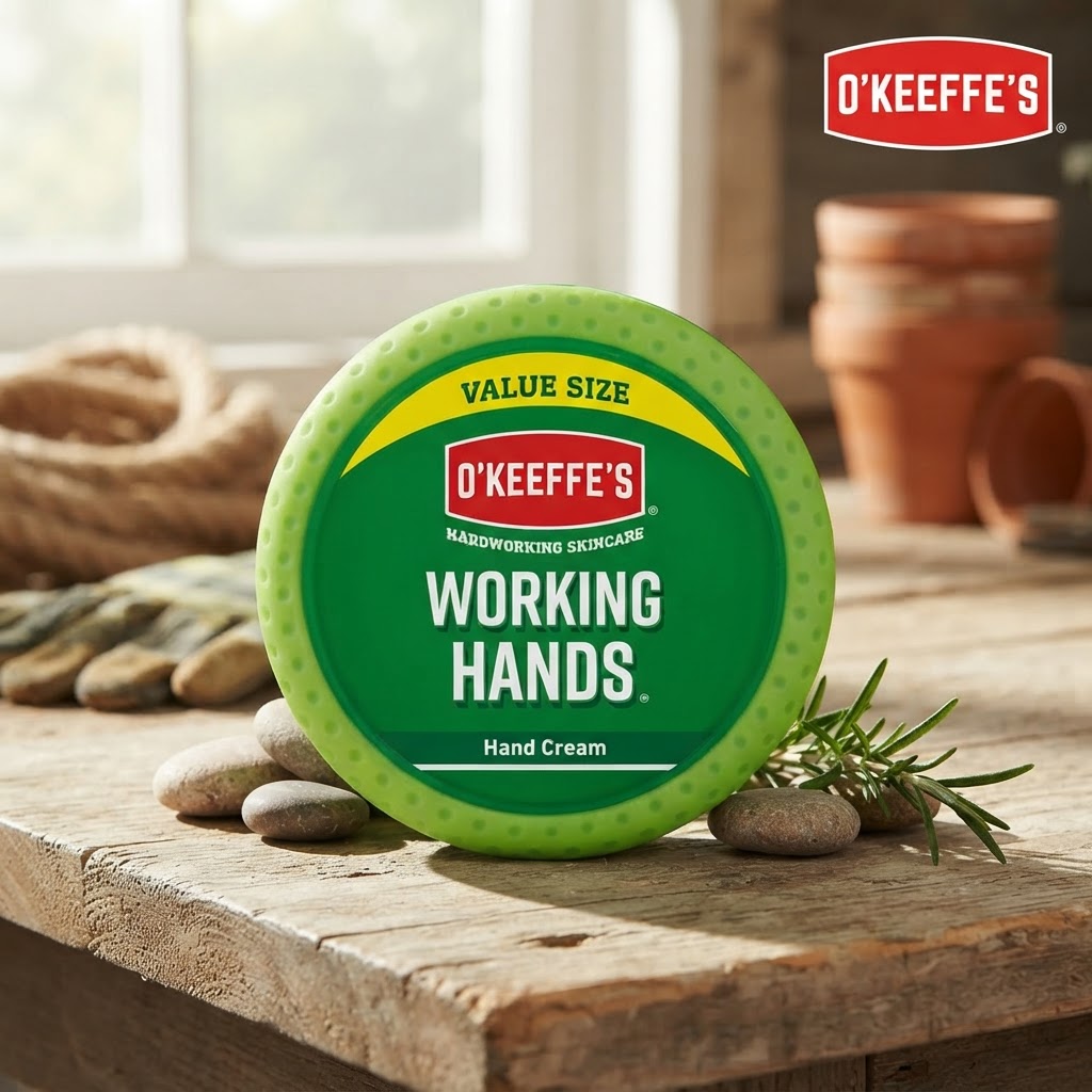 O'Keeffe's® Working Hands Cream護手霜超值裝 200 毫升用於極度乾燥、皸裂的雙手 即時提升肌膚水分，形成保護層 