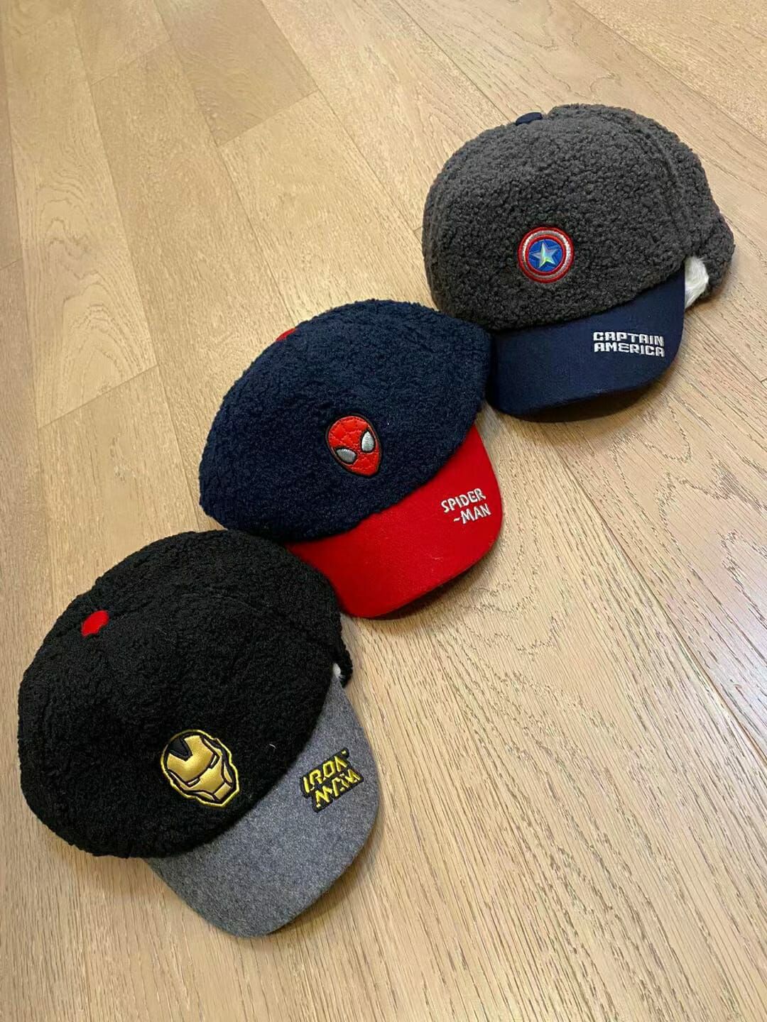 韓國進口 Marvel兒童毛毛帽 - 1件 - 現貨