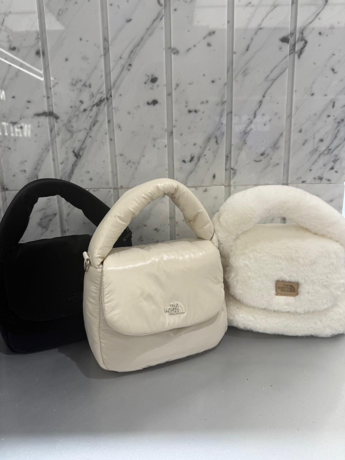 🇰🇷The North Face BUBBLY TOTE BAG MINI_Fur (毛毛）香港現貨
