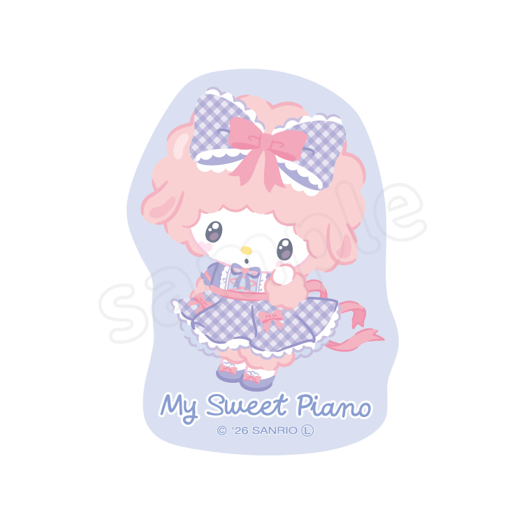 🎀【預訂】 Sanrio sweetie 2 貼紙 - My Sweet Piano