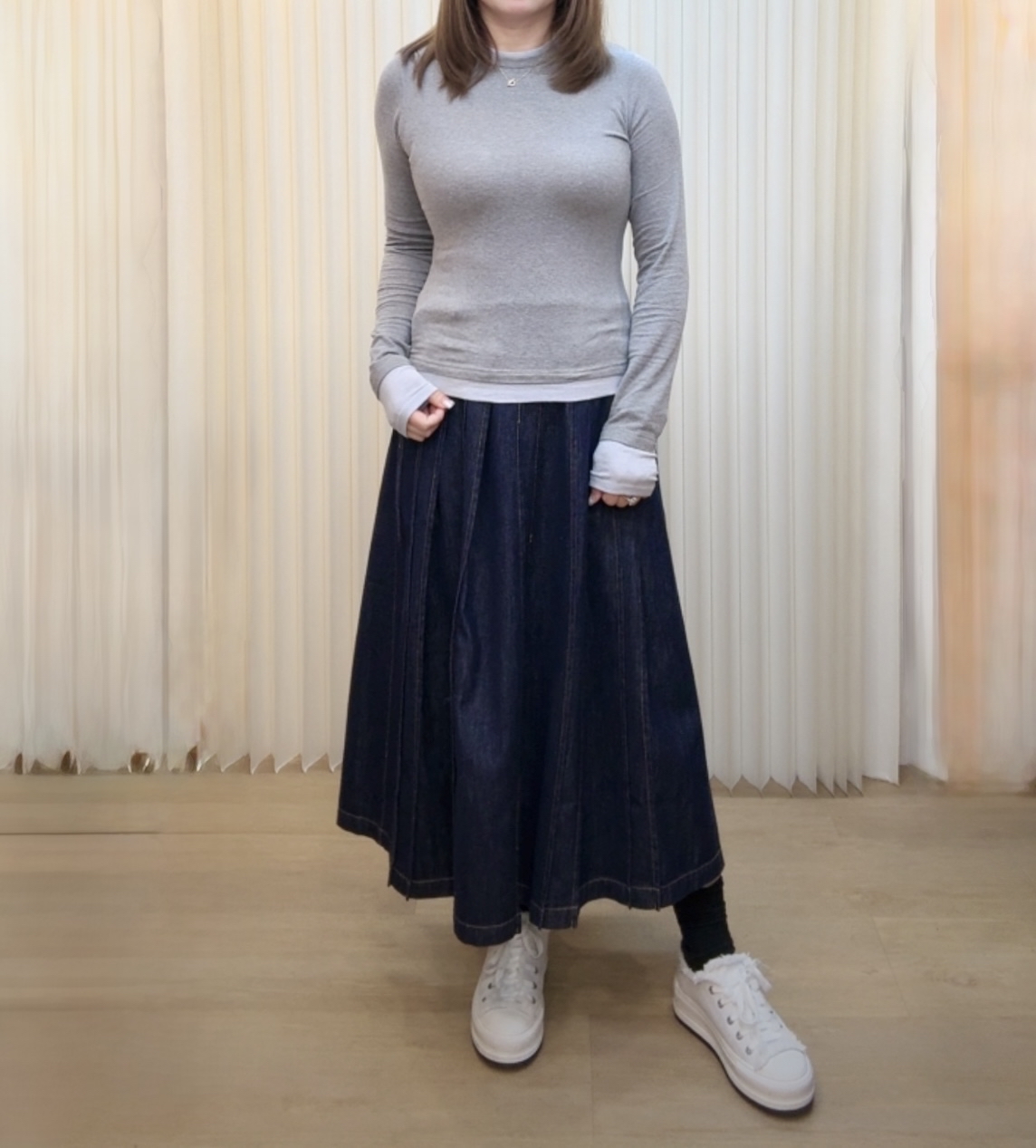 韓國假兩件衫 M208 01no21225