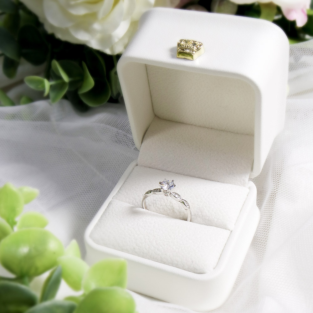 📦訂購 台灣限定 STORY 故事銀飾 唯一 密鑲排鑽莫桑石純銀線戒 戒指