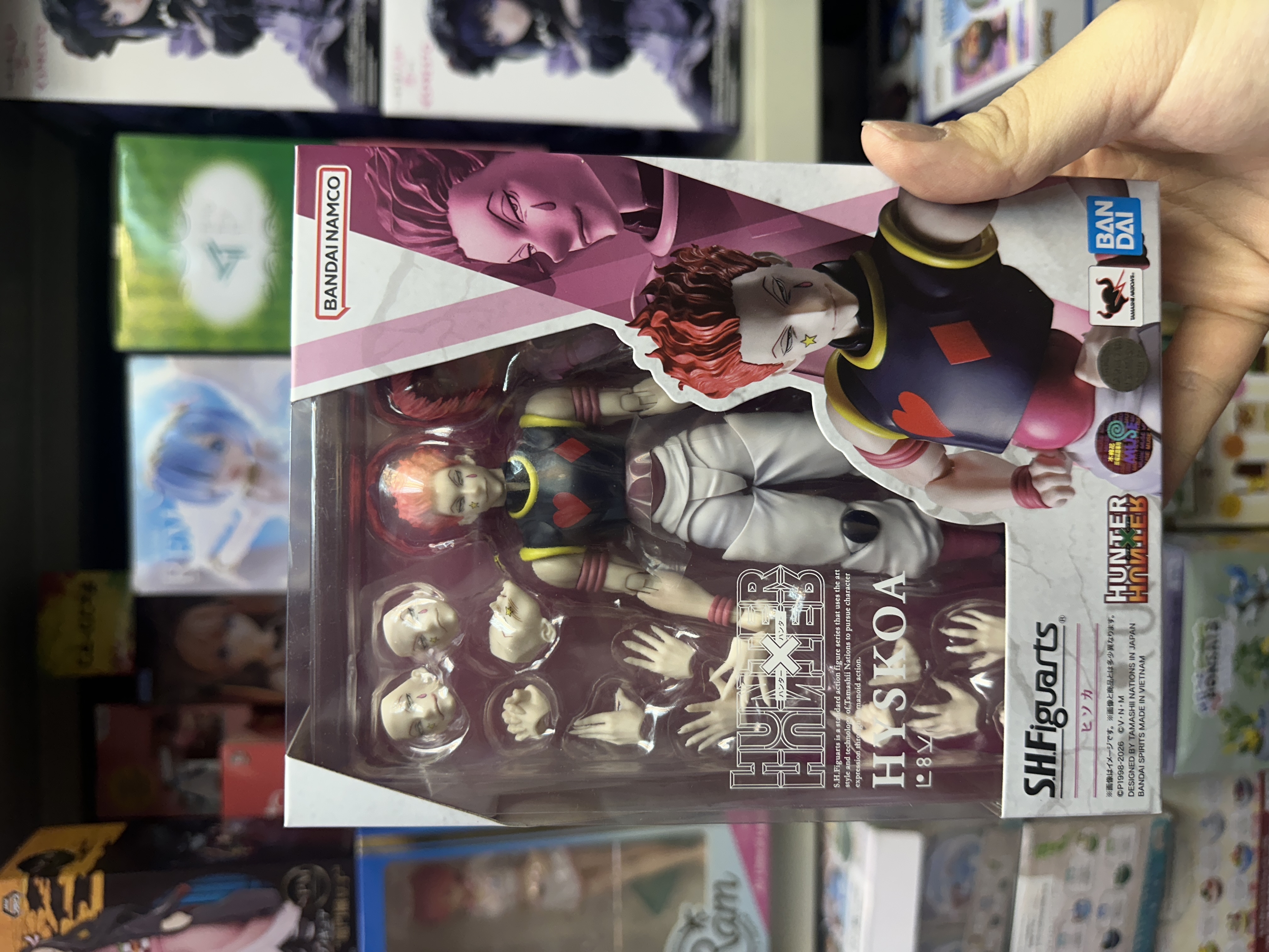 現貨 Bandai SHF Hunter X Hunter 西索