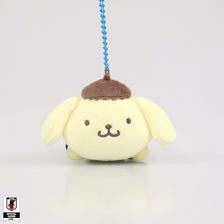 🌸 【預訂】Pompompurin 公仔掛飾(趴) - Sanrio x Japan National Football Team Ver. 2026