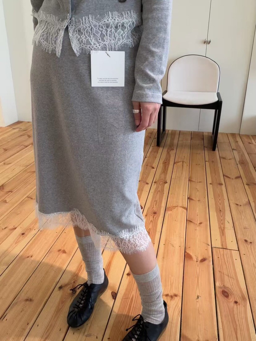 (2026FW) JCRANE - CARDIGAN+SKIRT