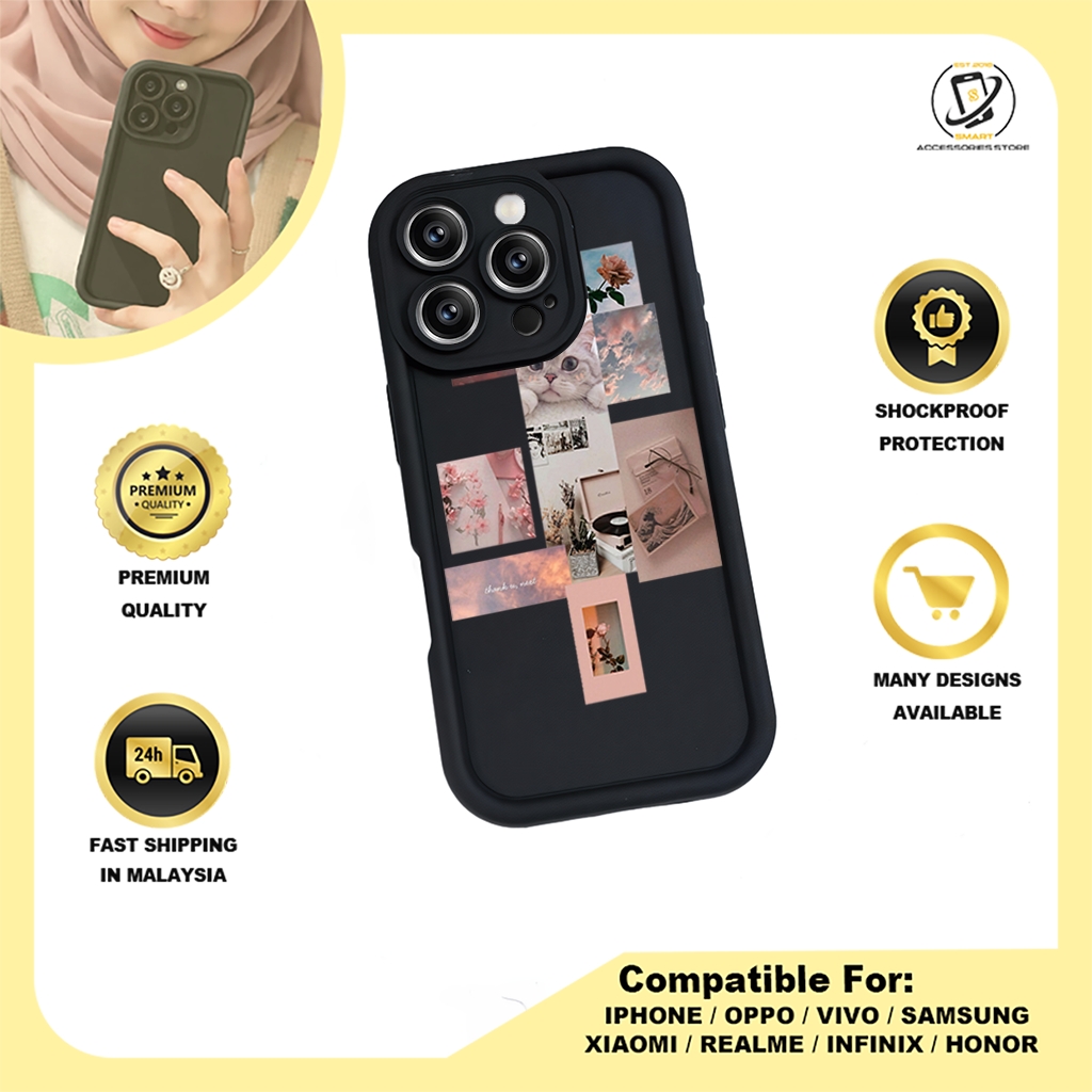 TPU DESIGN CASE PHONE FOR REALME - DESIGN CAT B