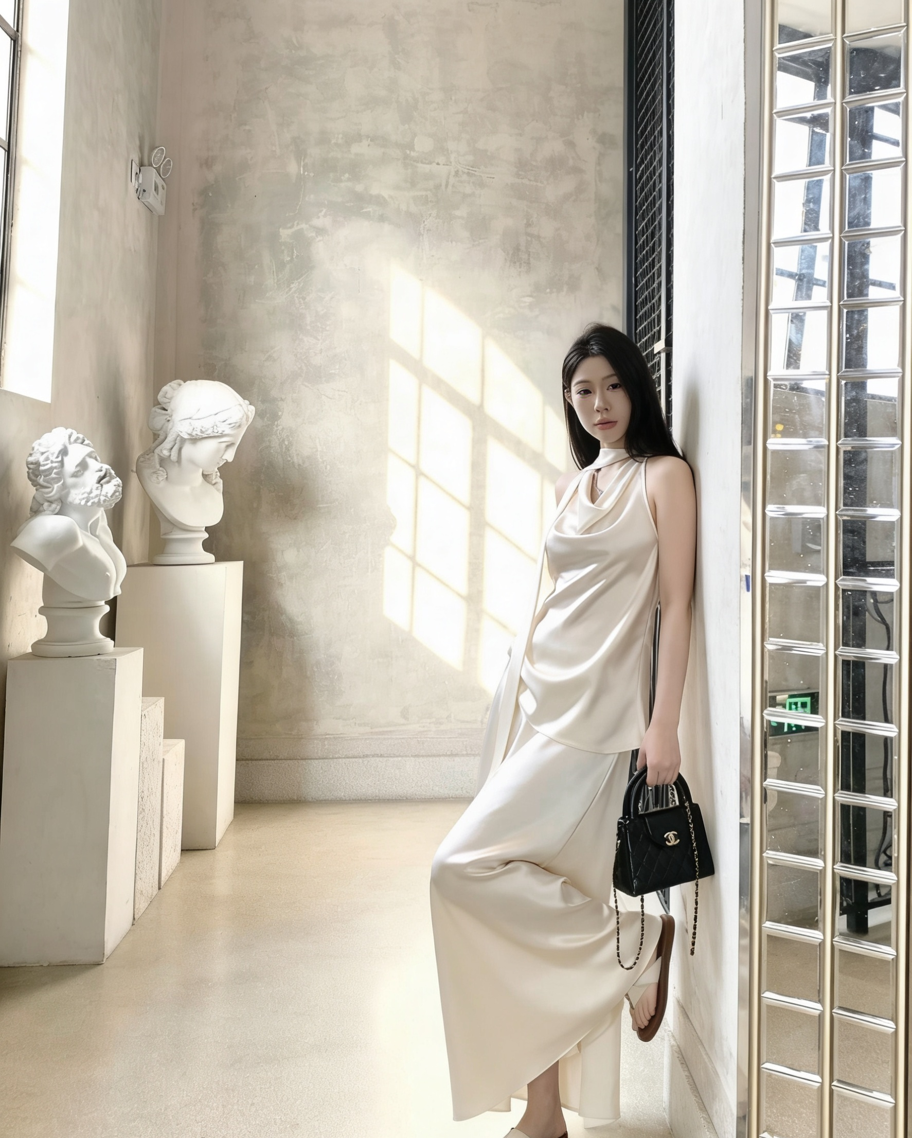 ST525荡领挂脖吊套装