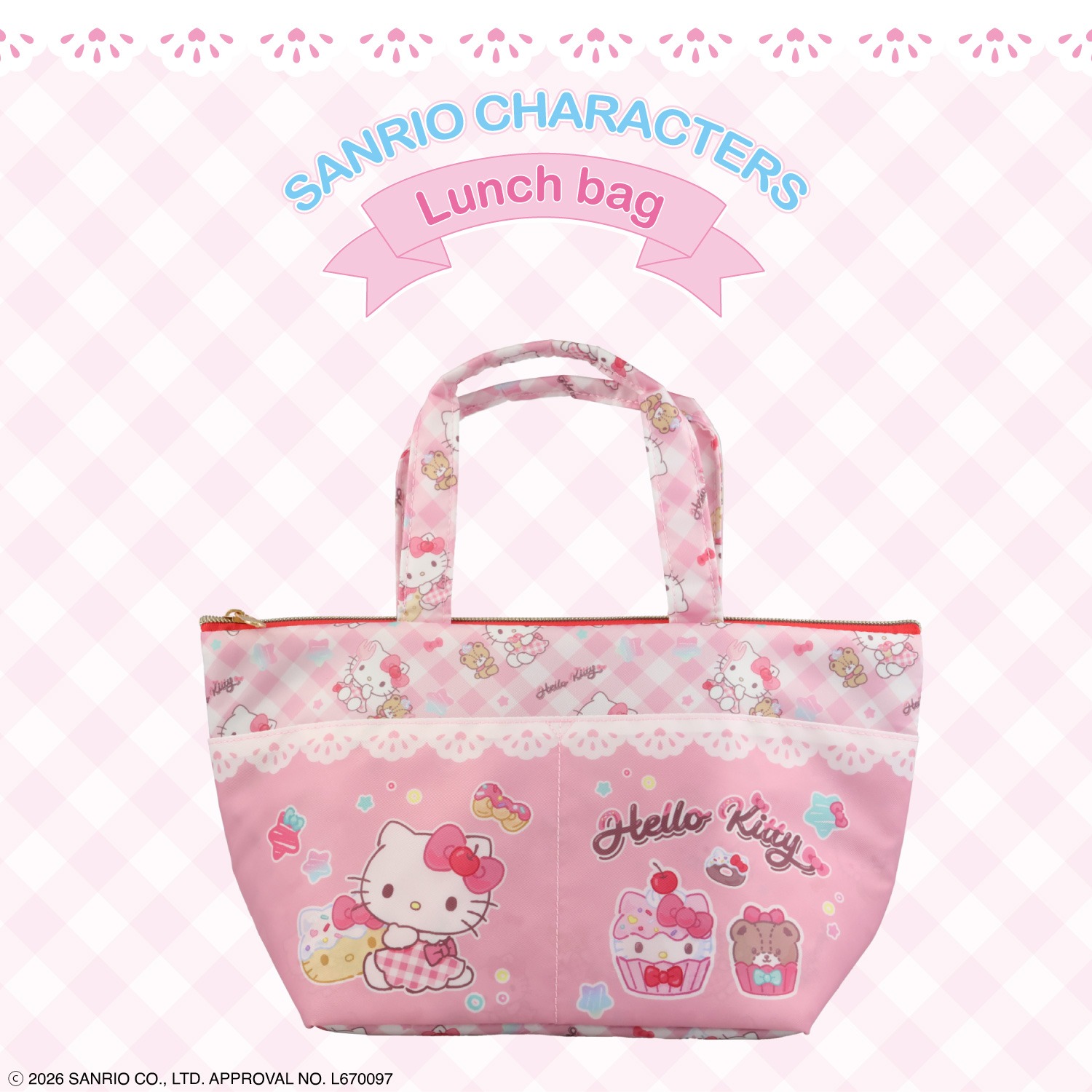🌸 【預訂】Sanrio Lunch Series-Lunch Tote Bag