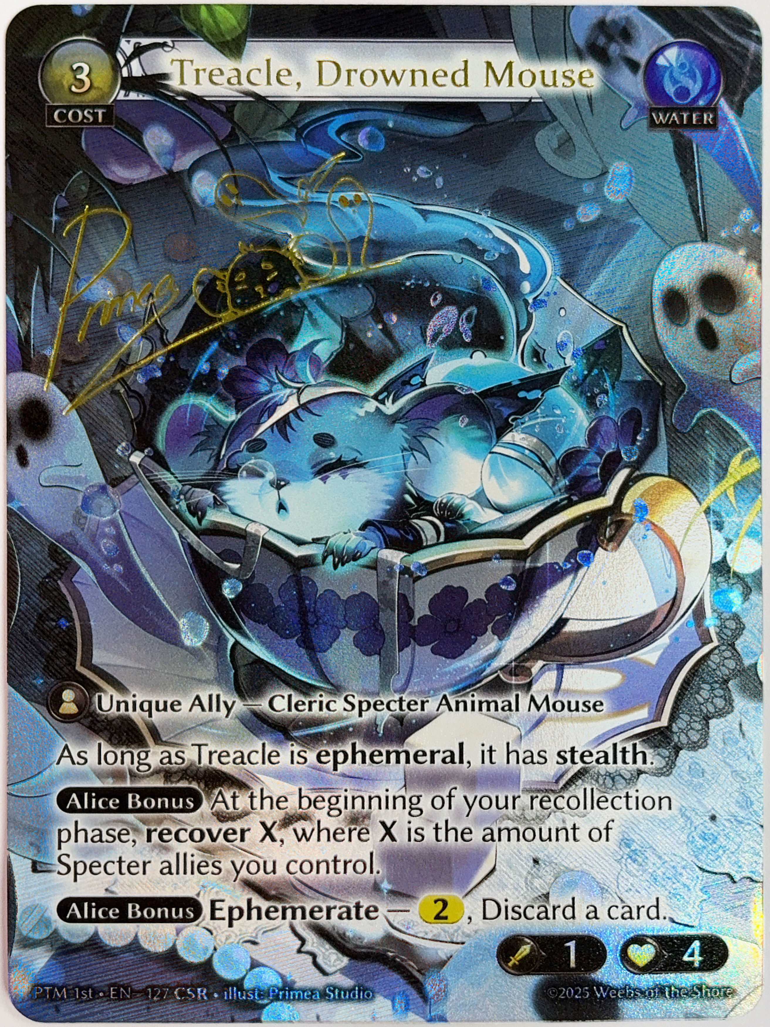 Treacle, Drowned Mouse (CSR) - Phantom Monarchs (PTM)