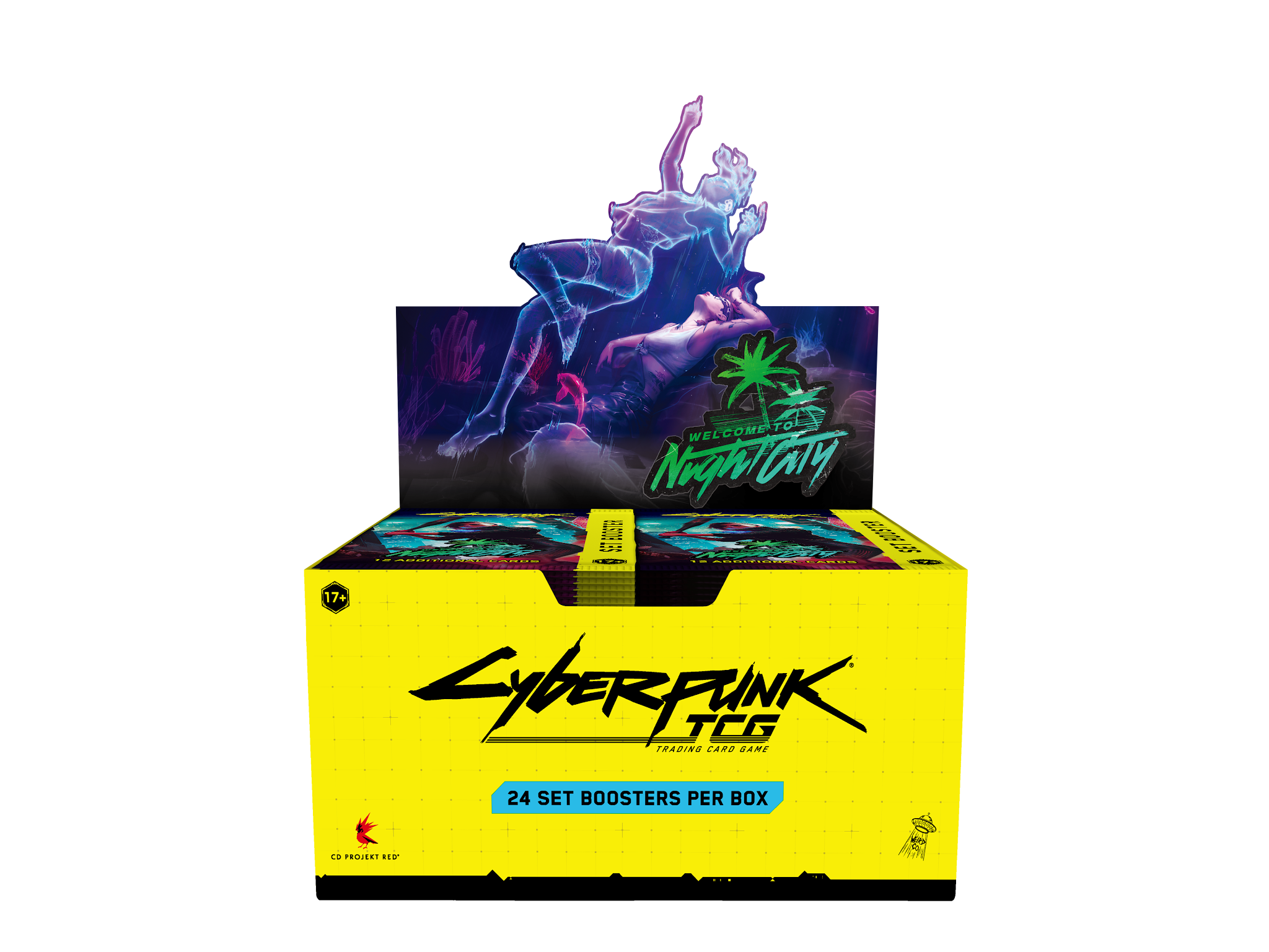  Cyberpunk - Set 1 - Welcome to Night City - Retail Booster Display